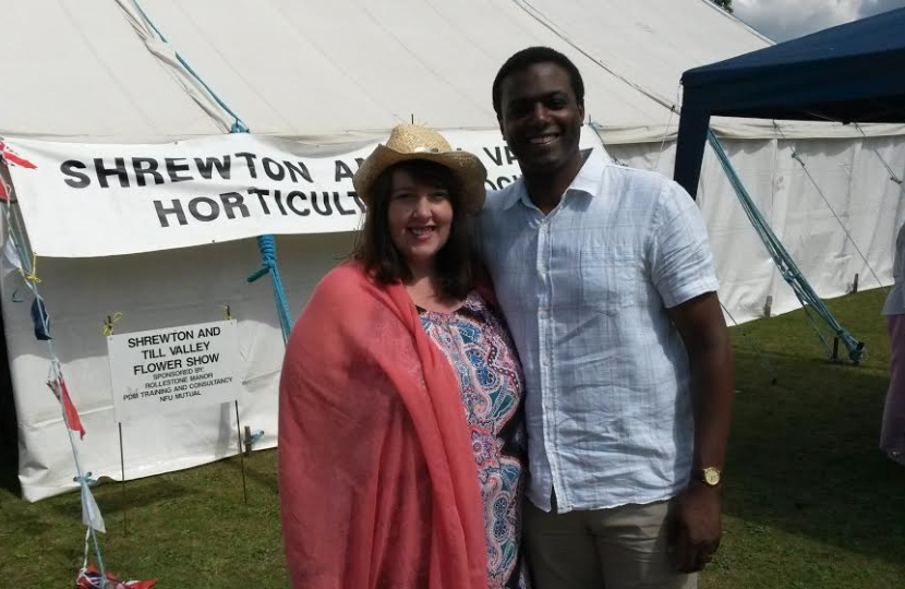 Shrewton Flower Show - Darren & Caroline Henry