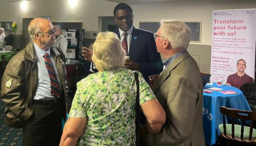 Darren Henry MP hosted his Senior Citizens’ Fair in Beeston